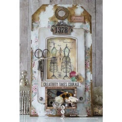 Tim Holtz Idea-ology WORN WALLPAPER Th93692 -Simon Says Stamp 1 395880 FS ALTEW