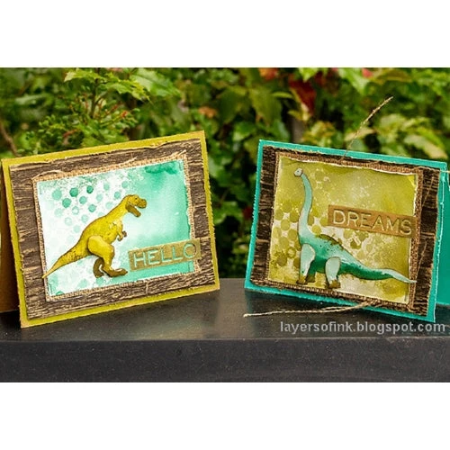 *Tim Holtz Sizzix LUMBER 3D Embossing Folder 662718 6 *Tim Holtz Sizzix LUMBER 3D Embossing Folder 662718 - Image 4