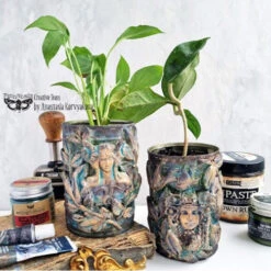 Prima Marketing Metallique Golden Moss Art Alchemy Acrylic Paint 965112 -Simon Says Stamp 1 398002 FS alt01