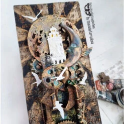 Prima Marketing Metallique Golden Moss Art Alchemy Acrylic Paint 965112 -Simon Says Stamp 1 398002 FS alt04