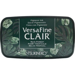 Tsukineko VersaFine Clair RAIN FOREST Ink Pad Vf-cla-551
