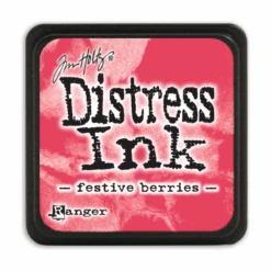 Tim Holtz Distress Mini Ink Pad Festive Berries Ranger TDP39969