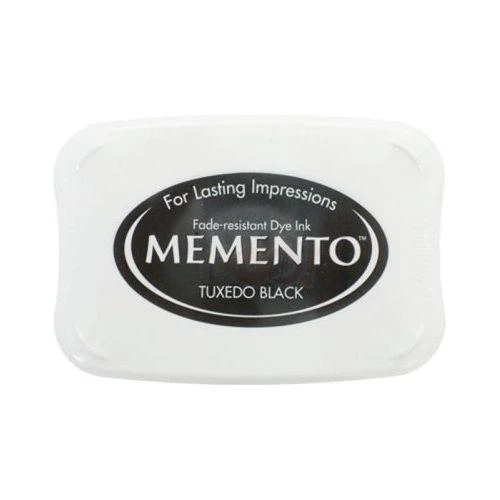 Tsukineko Memento TUXEDO BLACK INK PAD Full Size ME-000-900 3 Tsukineko Memento TUXEDO BLACK INK PAD Full Size ME-000-900
