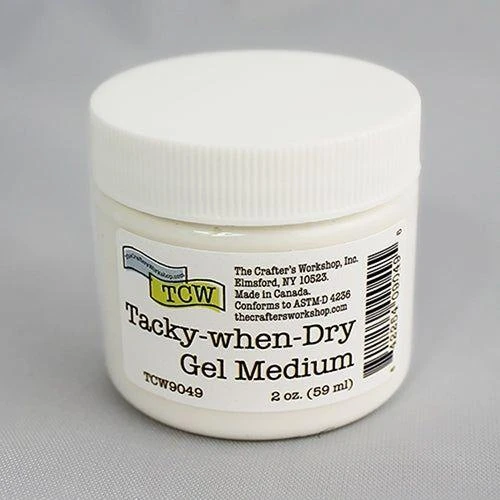The Crafter's Workshop TACKY WHEN DRY GEL MEDIUM 2oz Tcw9049 3 The Crafter's Workshop TACKY WHEN DRY GEL MEDIUM 2oz Tcw9049