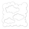 Simon Says Stamp Stencil CLOUDS FOR DAYS Ssst121423 -Simon Says Stamp 1 407978 FS