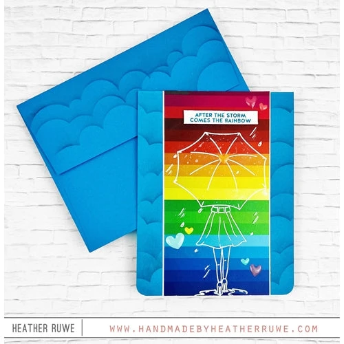 Simon Says Stamp Stencil CLOUDS FOR DAYS Ssst121423 6 Simon Says Stamp Stencil CLOUDS FOR DAYS Ssst121423 - Image 4