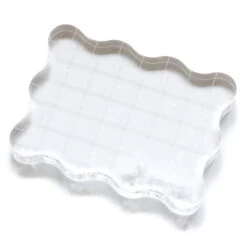 Simon Says Stamp 3x4 Inch Square ACRYLIC BLOCK Ss3x4block