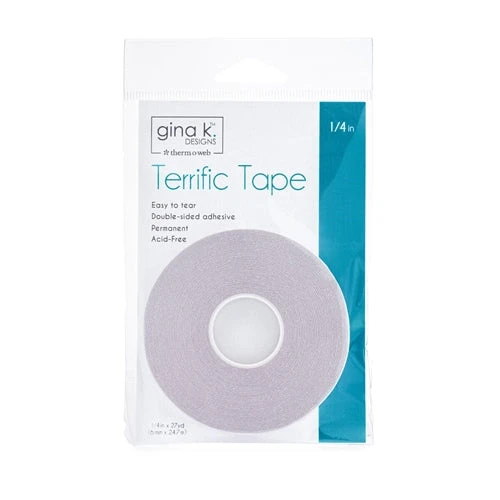 Therm O Web Gina K Designs 0.25 INCH Terrific Tape 18115 3 Therm O Web Gina K Designs 0.25 INCH Terrific Tape 18115