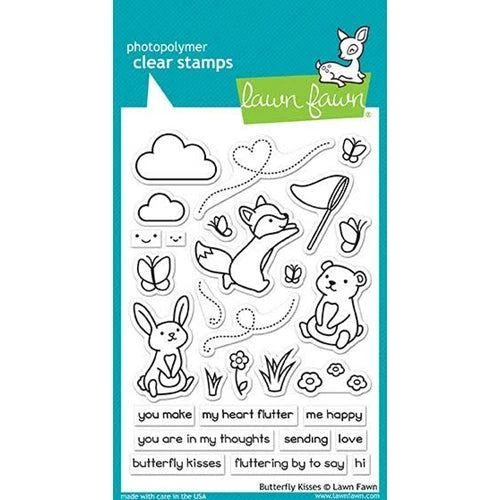 Lawn Fawn BUTTERFLY KISSES Clear Stamps LF1882 3 Lawn Fawn BUTTERFLY KISSES Clear Stamps LF1882