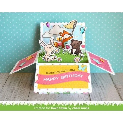 Lawn Fawn BUTTERFLY KISSES Clear Stamps LF1882 5 Lawn Fawn BUTTERFLY KISSES Clear Stamps LF1882 - Image 3