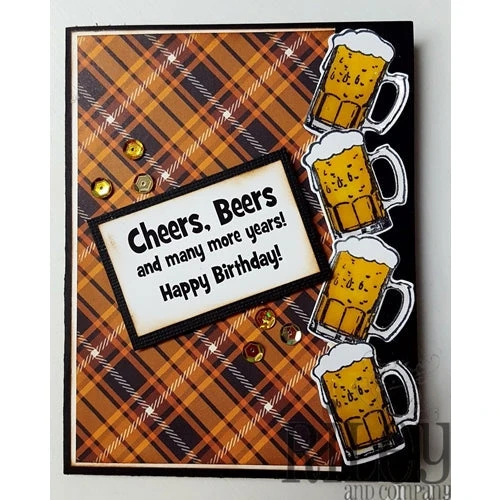 Riley And Company Funny Bones Cheers Beers Clear Stamp Rwd-664 4 Riley And Company Funny Bones Cheers Beers Clear Stamp Rwd-664 - Image 2