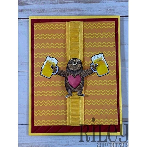 Riley And Company Funny Bones Cheers Beers Clear Stamp Rwd-664 5 Riley And Company Funny Bones Cheers Beers Clear Stamp Rwd-664 - Image 3