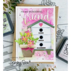 Tonic FALLING LEAVES Nuvo Shimmer Powder 1217n -Simon Says Stamp 1 434860 FS ALT05