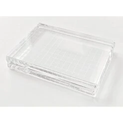 Gina K Designs LARGE RECTANGLE 3x4 INCH Comfort Acrylic Block 1227