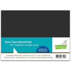 Lawn Fawn MAGNETIC STORAGE CARDS 5x7 Inches LF2142