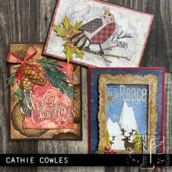 *Tim Holtz Sizzix PINE BRANCH Thinlits Dies 664228 -Simon Says Stamp 1 448174 FS ALT4