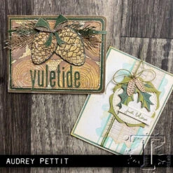 *Tim Holtz Sizzix PINE BRANCH Thinlits Dies 664228 -Simon Says Stamp 1 448174 FS ALT7