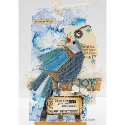 *Tim Holtz Sizzix PATCHWORK BIRD Bigz Die 664231 -Simon Says Stamp 1 448181 FS ALT6