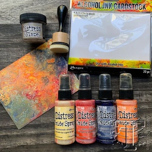 Tim Holtz Distress Oxide Spray Carved Pumpkin Ranger Tso67627 5 Tim Holtz Distress Oxide Spray Carved Pumpkin Ranger Tso67627 - Image 3