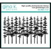 Gina K Designs TALL PINE Clear Stamp 0510 -Simon Says Stamp 1 453824 FS