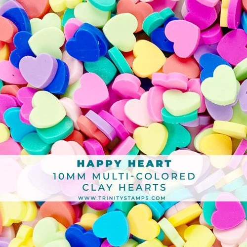 Trinity Stamps HAPPY HEART Embellishment Box Tsb-065* 3 Trinity Stamps HAPPY HEART Embellishment Box Tsb-065*