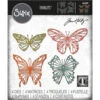 *Tim Holtz Sizzix SCRIBBLY BUTTERFLIES Thinlits Die Set 664409 -Simon Says Stamp 1 456464 FS