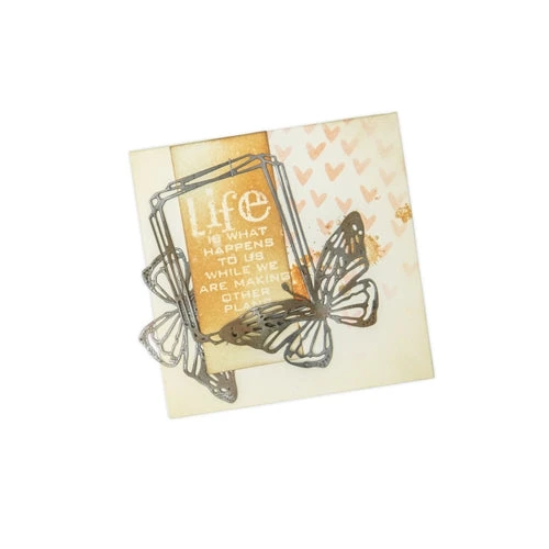 *Tim Holtz Sizzix SCRIBBLY BUTTERFLIES Thinlits Die Set 664409 8 *Tim Holtz Sizzix SCRIBBLY BUTTERFLIES Thinlits Die Set 664409 - Image 6