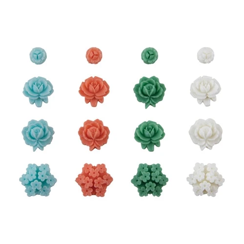 Tim Holtz Idea-ology HEIRLOOM FLORALS Embellishments Th94040 4 Tim Holtz Idea-ology HEIRLOOM FLORALS Embellishments Th94040 - Image 2