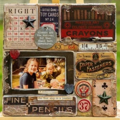 Tim Holtz Idea-ology JUNK DRAWER BASEBOARDS Th94044 -Simon Says Stamp 1 458986 FS ALT4