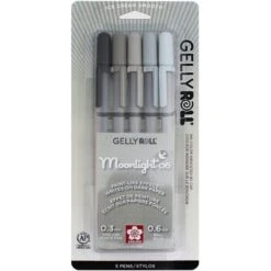 Sakura GRAYS Moonlight Fine Point Pens Set 58172*