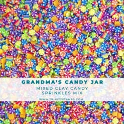 Trinity Stamps GRANDMA'S CANDY JAR Embellishment Box 982359