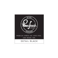Pinkfresh Studio Detail Black Hybrid Ink Pad Cube Pfhic013