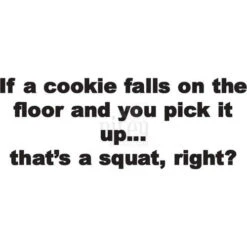 Riley And Company Funny Bones A Cookie Squat Cling Stamp Rwd-806