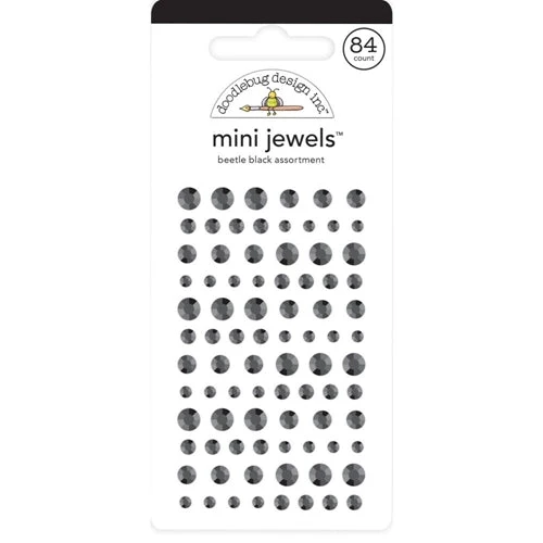 Doodlebug BEETLE BLACK Mini Jewels 6725 3 Doodlebug BEETLE BLACK Mini Jewels 6725
