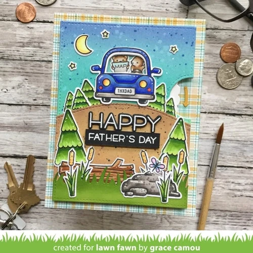 Lawn Fawn Set Car Critters Clear Stamps Dies And Templates 7 Lawn Fawn Set Car Critters Clear Stamps Dies And Templates - Image 5
