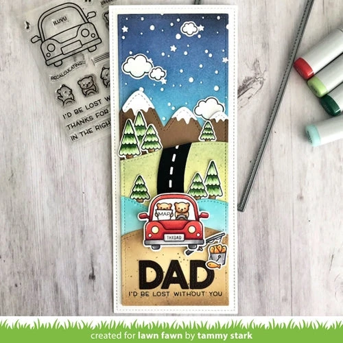 Lawn Fawn Set Car Critters Clear Stamps Dies And Templates 9 Lawn Fawn Set Car Critters Clear Stamps Dies And Templates - Image 7