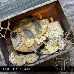 *Tim Holtz Sizzix SKELLY Colorize Thinlits Dies 664746 -Simon Says Stamp 1 469749 FS ALT6