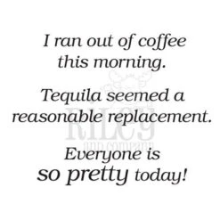 Riley And Company Funny Bones Coffee Replacement Clear Stamp Rwd-809