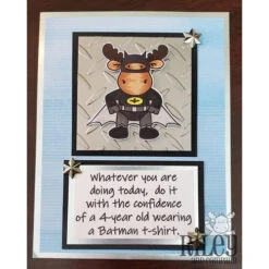 Riley And Company Funny Bones 4 Year Old With A T-Shirt Clear Stamp Rwd-814 -Simon Says Stamp 1 471245 FS ALT4