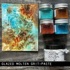 Tim Holtz Distress Embossing Glaze Crackling Campfire Ranger Tde73833 -Simon Says Stamp 1 475933 FS ALT4