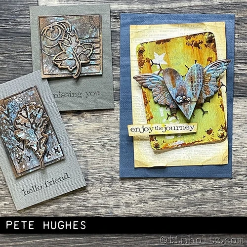 *Tim Holtz Sizzix LEAF PRINT Thinlits Dies 664970 7 *Tim Holtz Sizzix LEAF PRINT Thinlits Dies 664970 - Image 5