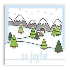 Lawn Fawn OVER THE MOUNTAIN BORDERS Clear Stamps Lf2419 -Simon Says Stamp 1 479021 FS ALT2
