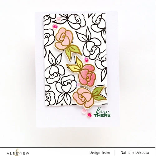 Altenew Mini Delight Petite Posy Clear Stamp And Die Set Alt4425* 7 Altenew Mini Delight Petite Posy Clear Stamp And Die Set Alt4425* - Image 5