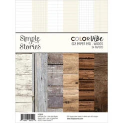 Simple Stories Woods 6 X 8 Color Vibe Paper Pad 15826*