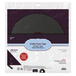 Scrapbook Adhesives BLACK Crafty Foam Tape 108 Feet 02101