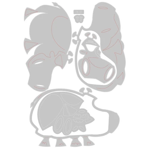 *Tim Holtz Sizzix BERNICE Colorize Thinlits Dies 665366 5 *Tim Holtz Sizzix BERNICE Colorize Thinlits Dies 665366 - Image 3