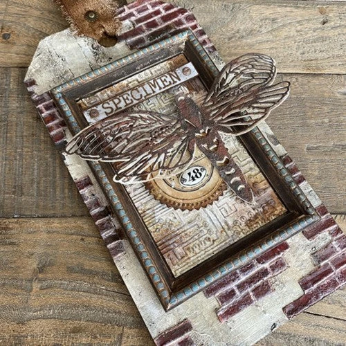 Tim Holtz Sizzix CIRCUIT 3D Texture Fades Embossing Folder 665372 8 Tim Holtz Sizzix CIRCUIT 3D Texture Fades Embossing Folder 665372 - Image 6