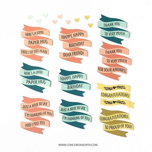 Concord & 9th BANNER BUILDER Dies 11082 4 Concord & 9th BANNER BUILDER Dies 11082 - Image 2