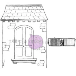 Purple Onion Designs Room With A View Unmounted Cling Stamp Pod1214*