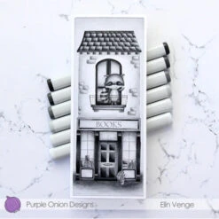 Purple Onion Designs Room With A View Unmounted Cling Stamp Pod1214* -Simon Says Stamp 1 498220 FS ALT03